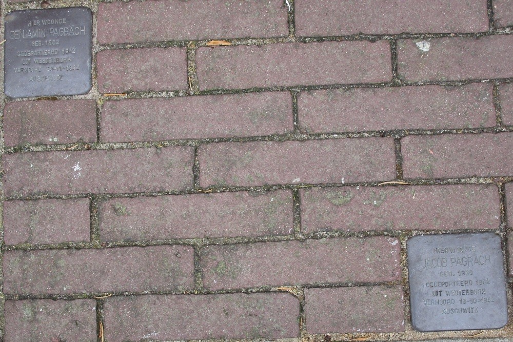 Stolpersteine Paul Krugerstraat 25 #5