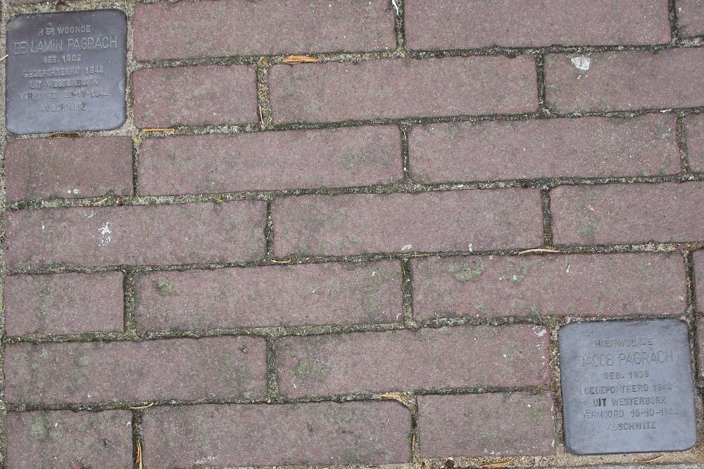 Stolpersteine Paul Krugerstraat 25 #5