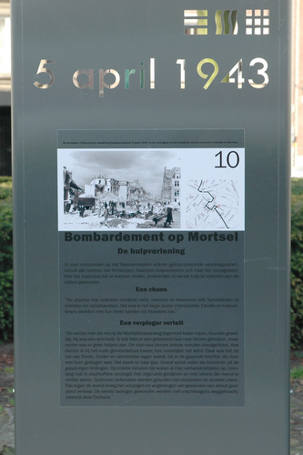 Panel 10 Mortsel Bombing 5 April 1943 #2