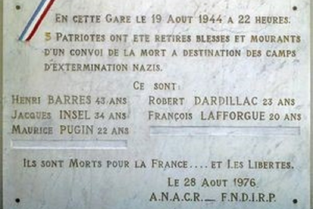 Monument Oorlogsslachtoffers Montélimar #5