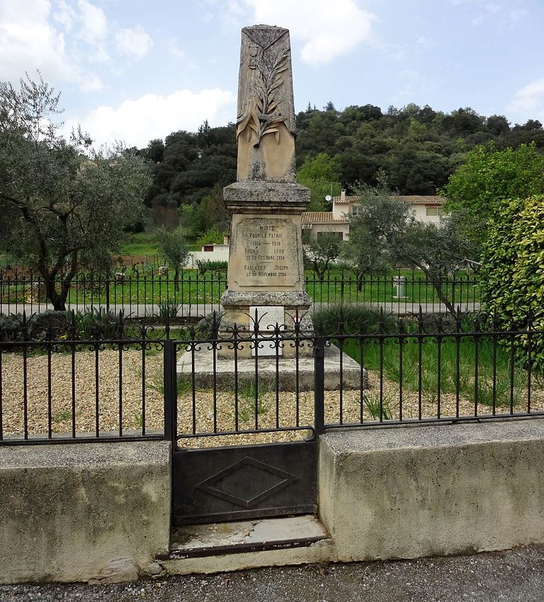 Oorlogsmonument Le Castellet