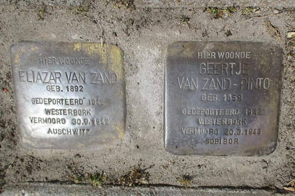 Stolpersteine W.H. Bosgrastraat 73