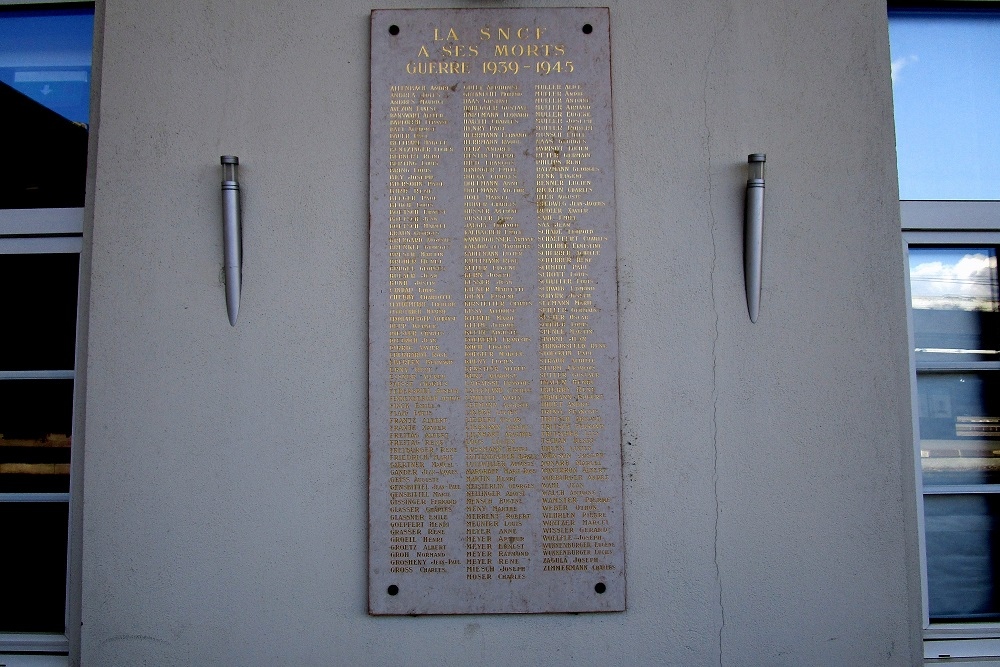 Memorials Central Station Mulhouse #3