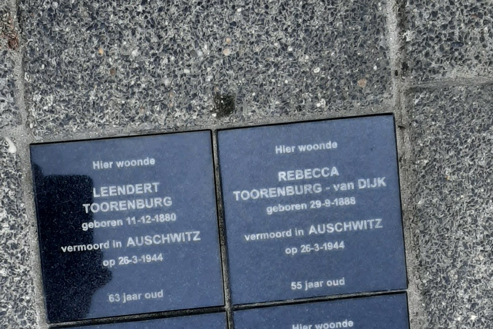 Memorial Stones Doctor Johannus G. Mezgerstraat 32 #1