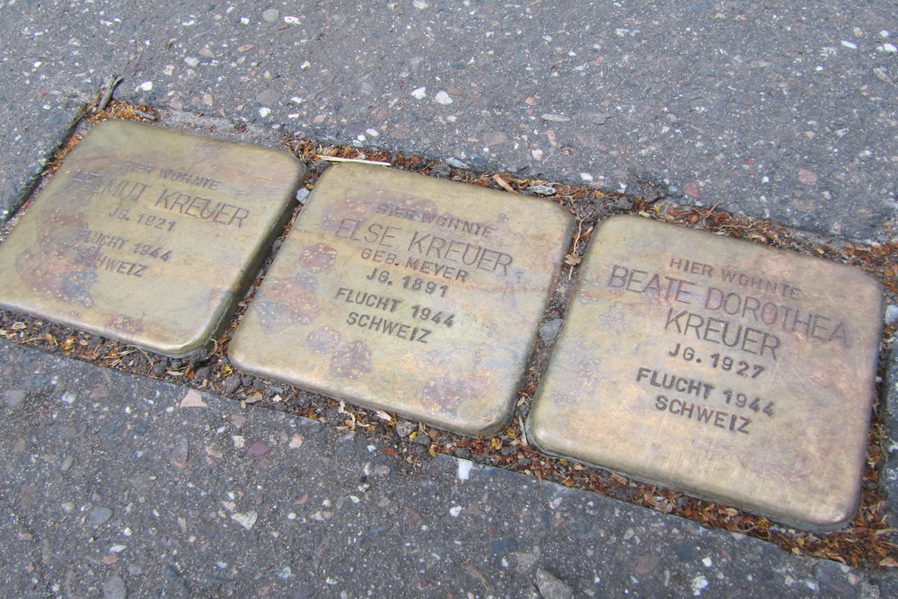 Stumbling Stones Markusplatz 24