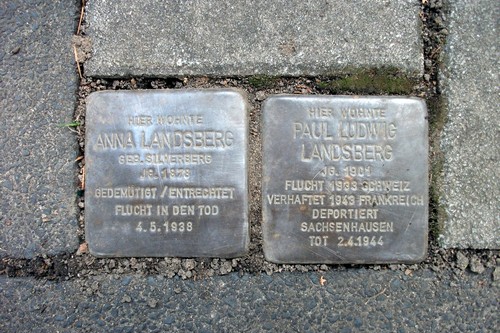 Stolpersteine Friedrich-Wilhelm-Strae 6