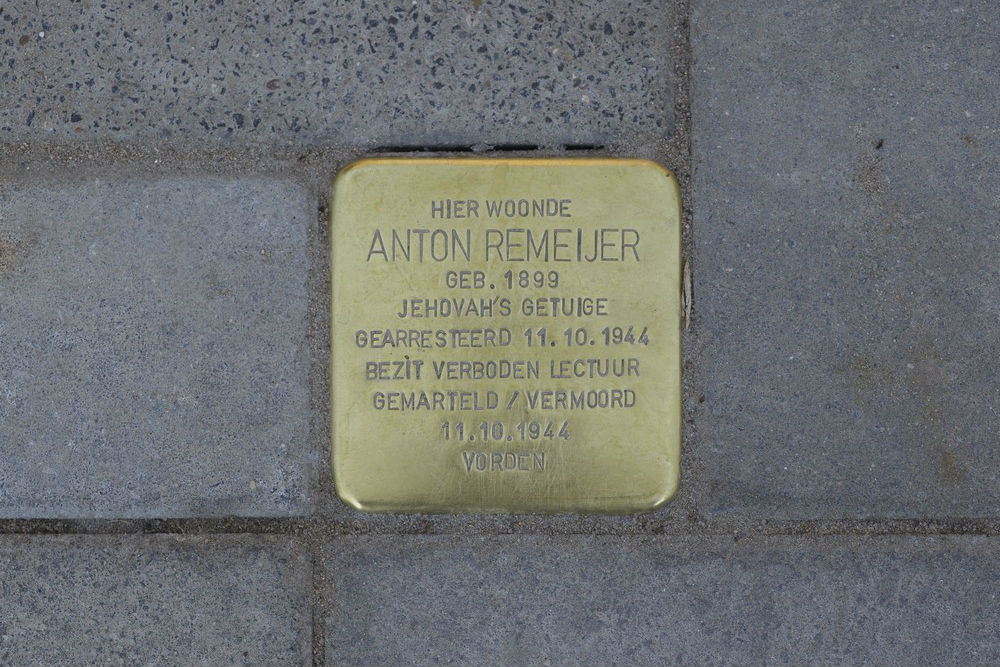 Stolperstein Nilantstraat 85 #1