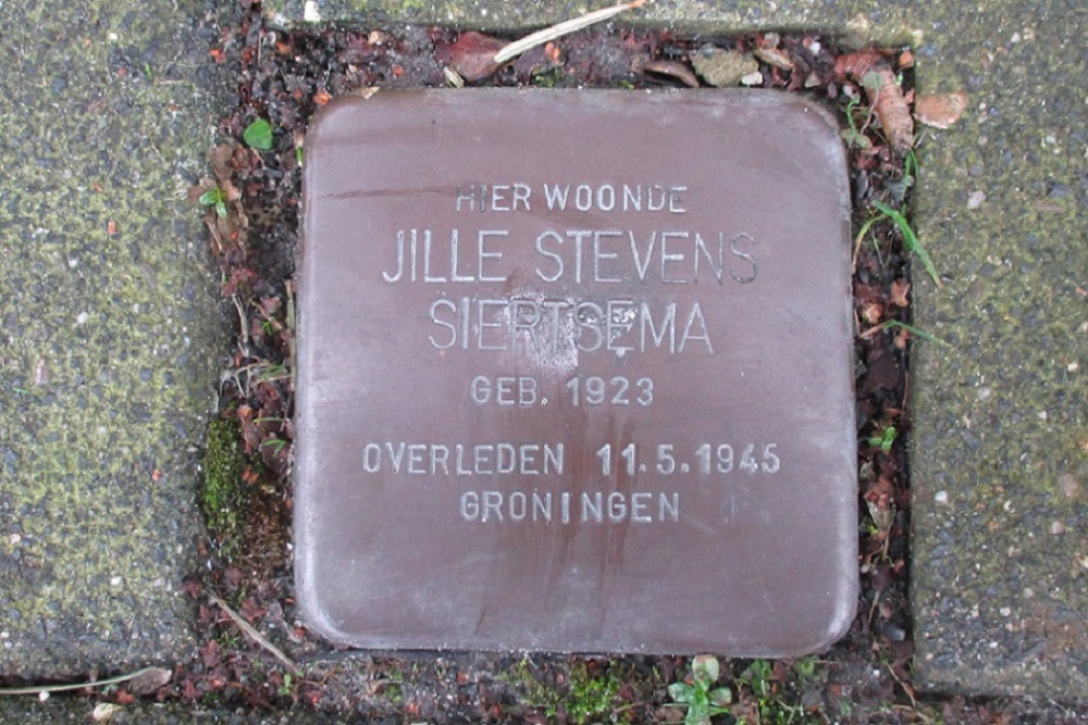 Stolperstein Thedemastraat 8 #1