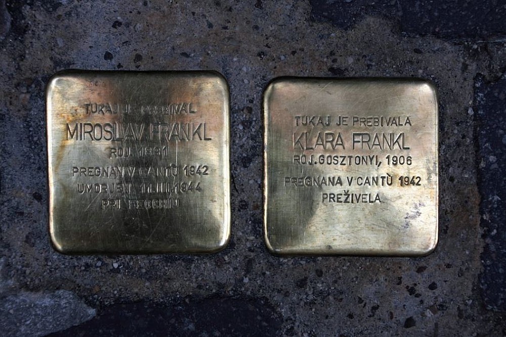 Stolpersteine Krojaška ulica
