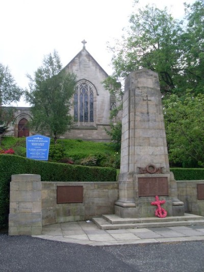 Oorlogsmonument Giffnock #1