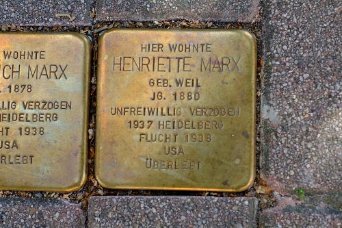 Stumbling Stones Heidelberger Strae 29 #2