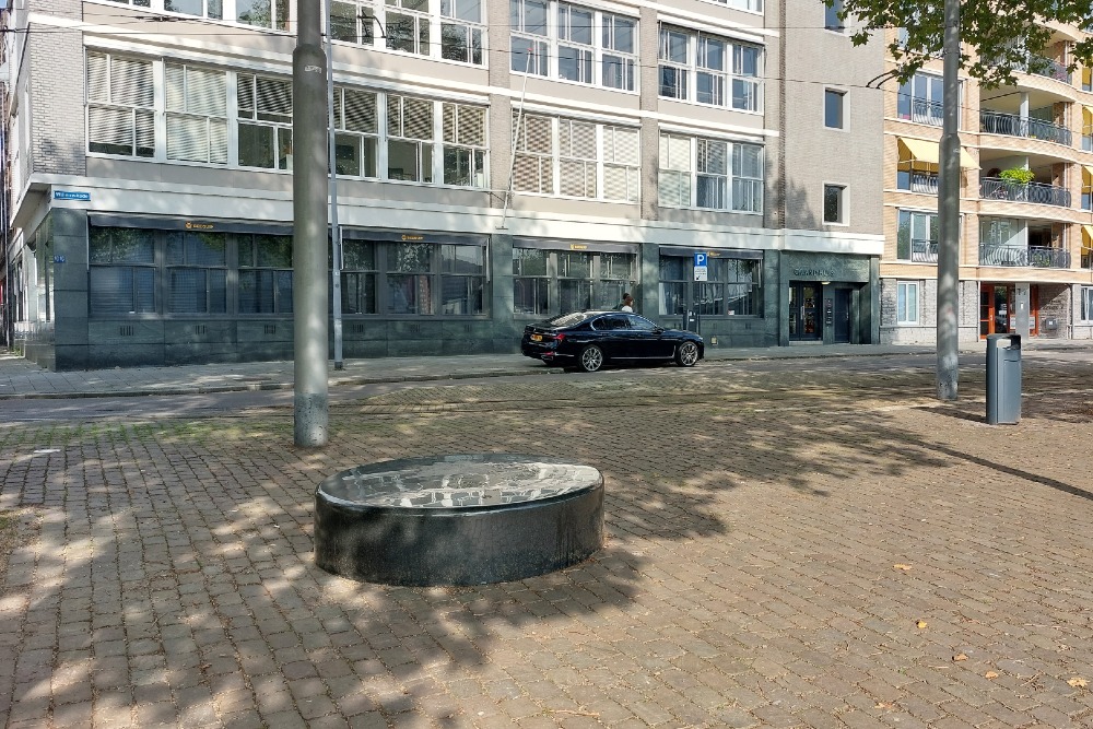 Brandgrens Bombardement Willemskade Rotterdam #4