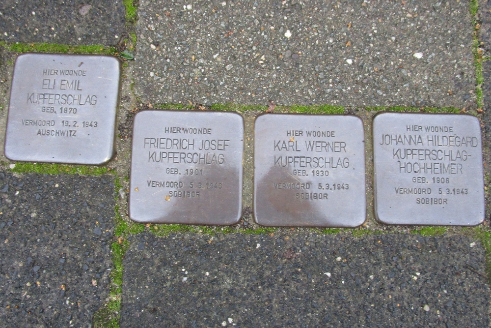 Stolpersteine Professor Pullelaan 9 #1