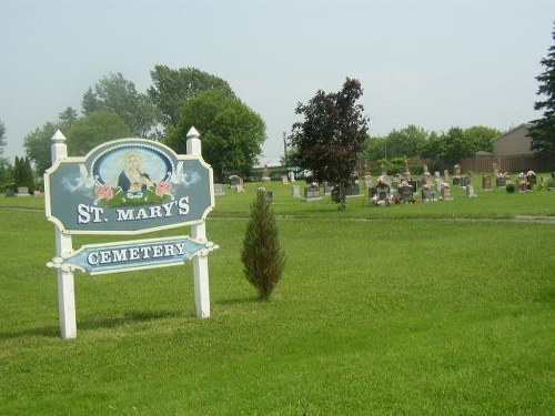 Commonwealth War Grave St. Mary's Catholic Cemetery