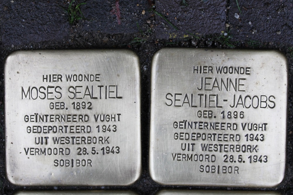 Stolpersteine Stille Veerkade 40 #2