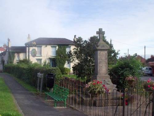 Oorlogsmonument Crowle, Wharf en Ealand #1