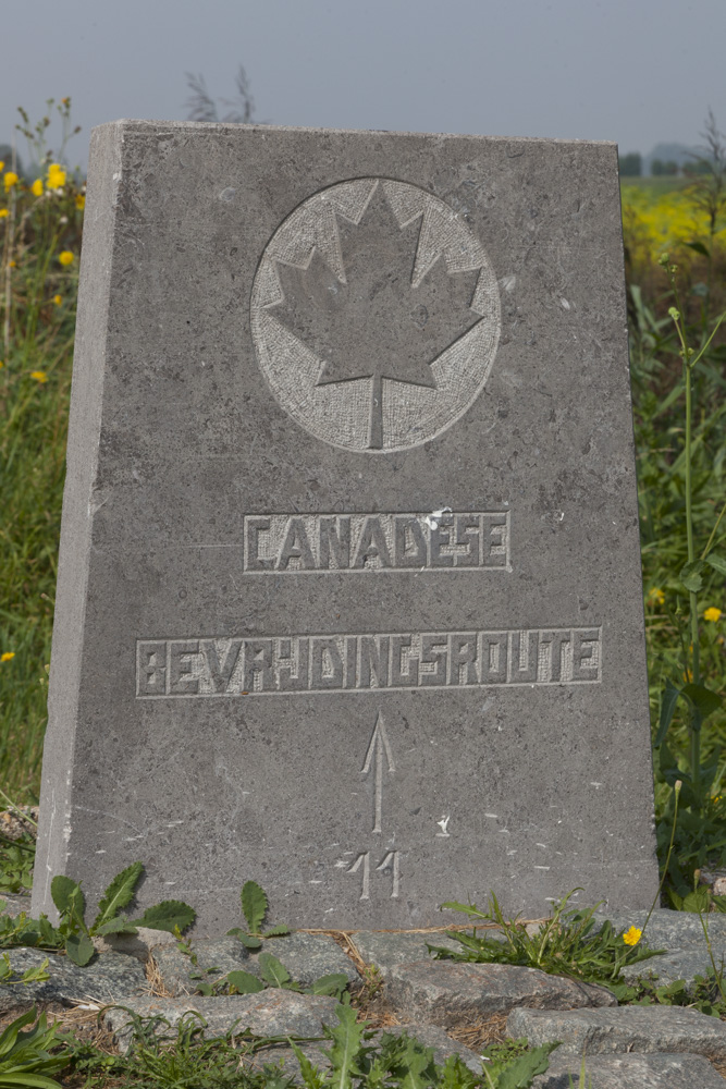 Marker No. 11 Canadian Liberation Route #2