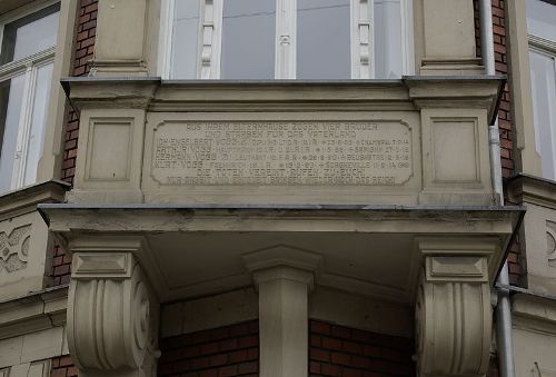 War Memorial Bismarckstraße 30