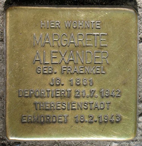 Stolpersteine Elberfelder Strae 20 #4