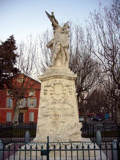 Oorlogsmonument Roquemaure #1