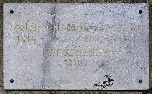 Oorlogsmonument Kyffhauserbund