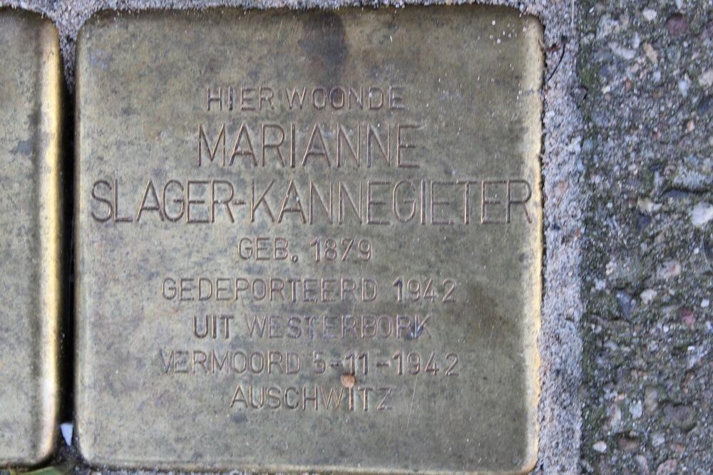 Stolpersteine Claes de Vrieselaan 38 #3