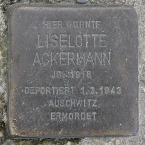 Stolperstein Markgrafendamm 17