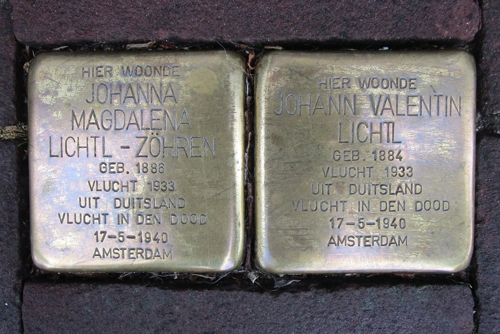 Stolpersteine Herengracht 233 #1