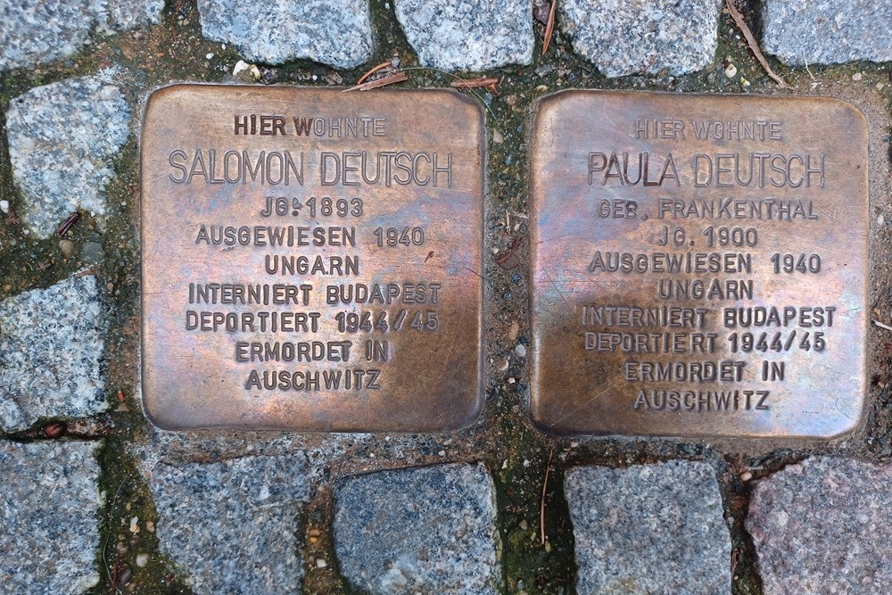 Stolpersteine Werderstraße 17 #1