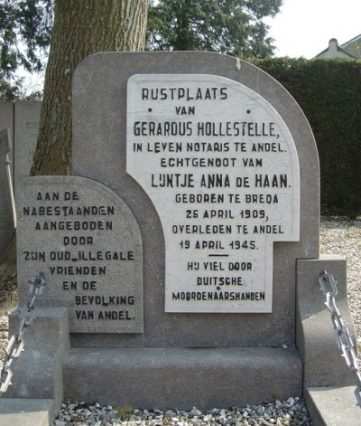 Nederlandse Oorlogsgraven Nederlands Hervormde Begraafplaats Andel #2