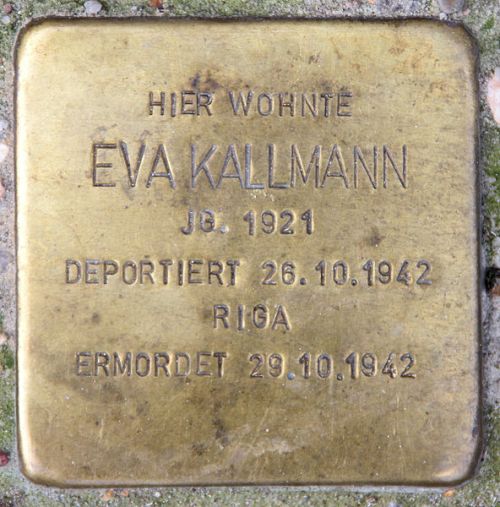 Stolpersteine Geisbergstrae 41 #2