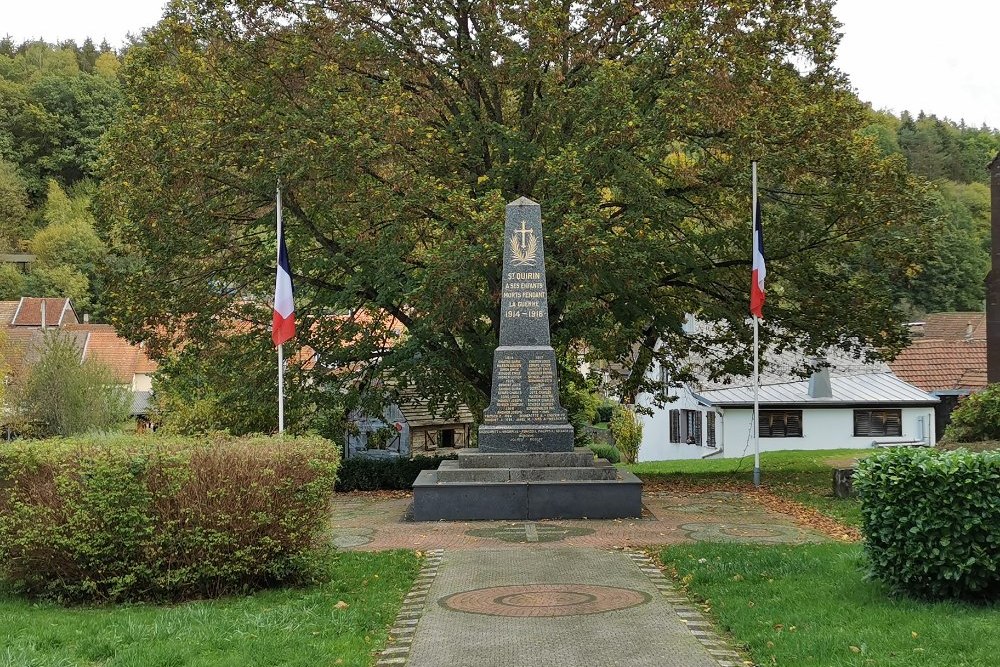 Oorlogsmonument Saint-Quirin #1