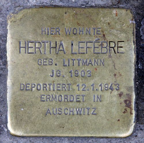 Stolpersteine Marburger Straße 3 #2