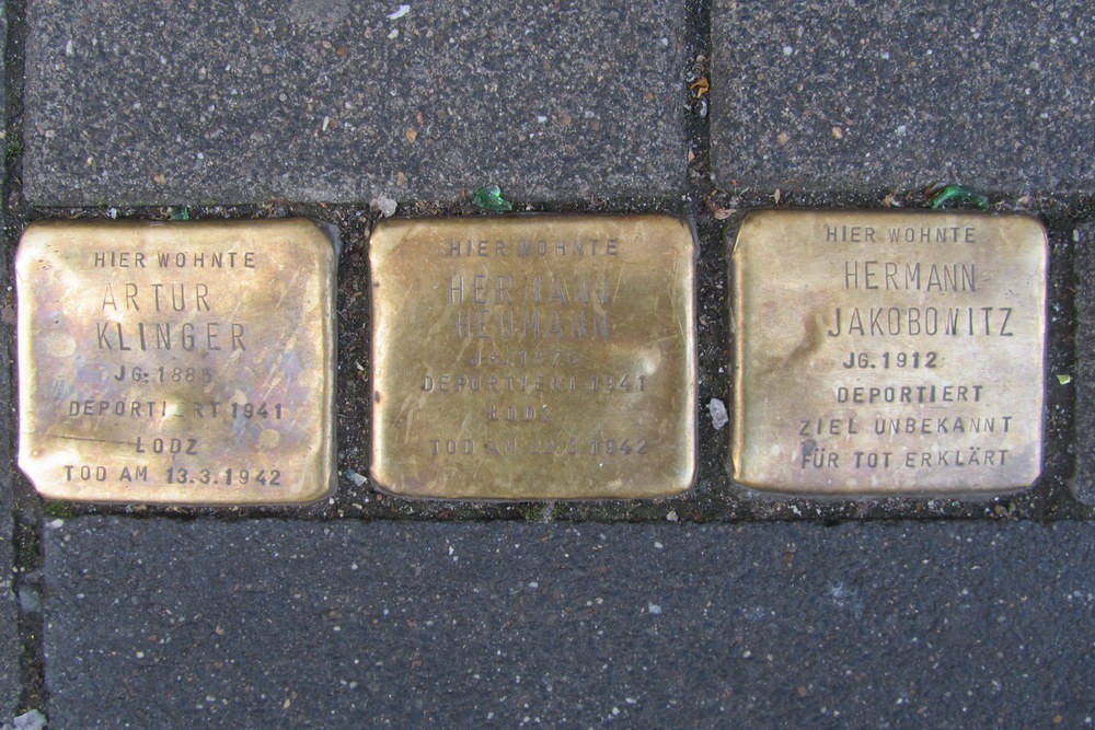Stumbling Stones Kyffhäuserstraße 29 #1