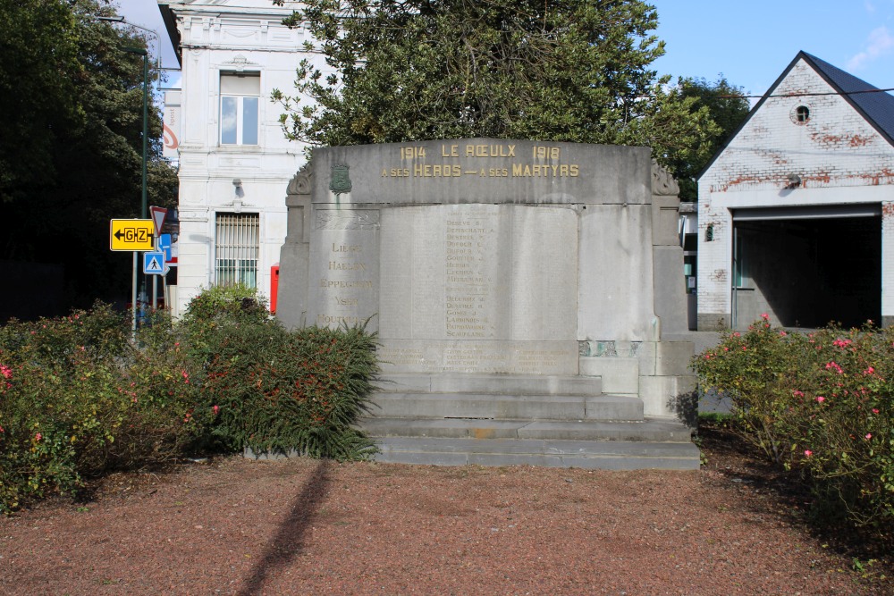 Oorlogsmonument Le Roeulx #1