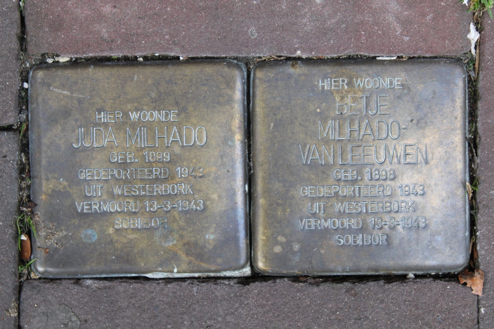Stolpersteine Jacob Gerritstraat 24 #1