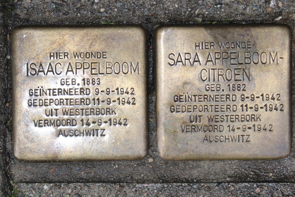 Stolpersteine Swammerdamstraat 53 #1
