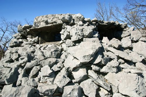 Alpenmuur - Mitrailleursnest Grobnik (A)