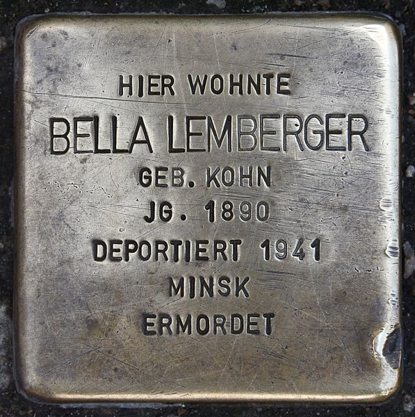 Stumbling Stones Herzog Leopold-Straße 3 #2