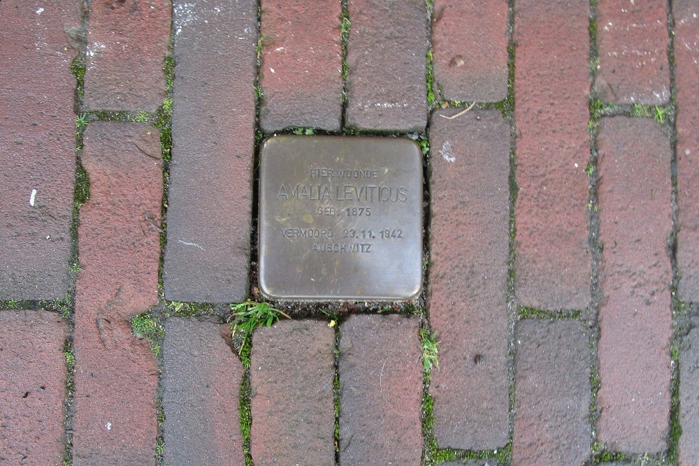 Stolperstein Spuiweg 146/148