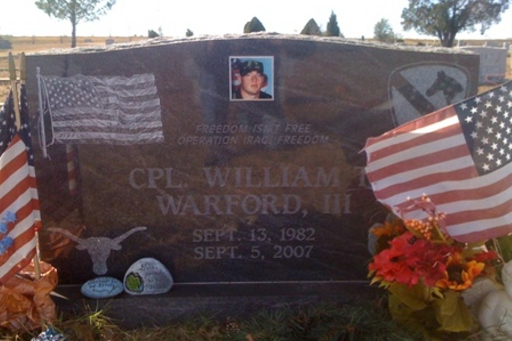 American War Grave Clover Hill Cemetery #1