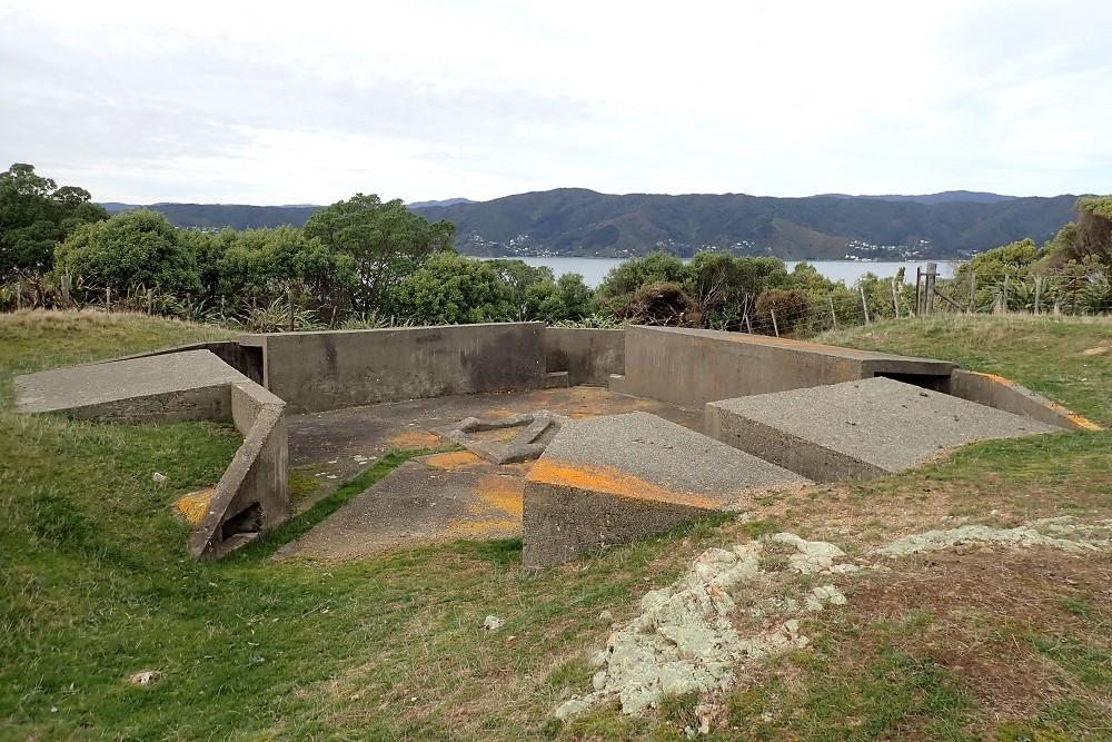 Geschutsopstelplaatsen Matiu/Somes Island #2