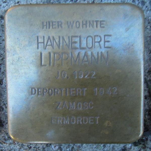 Stolpersteine Bonenstrae 20 #2