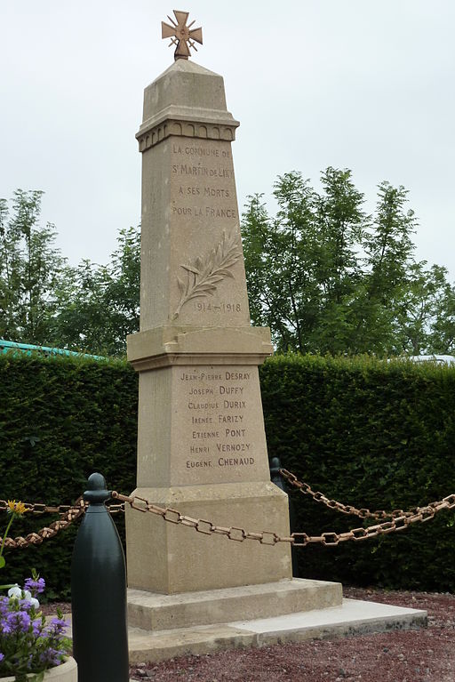 Monument Eerste Wereldoorlog Saint-Martin-de-Lixy #1