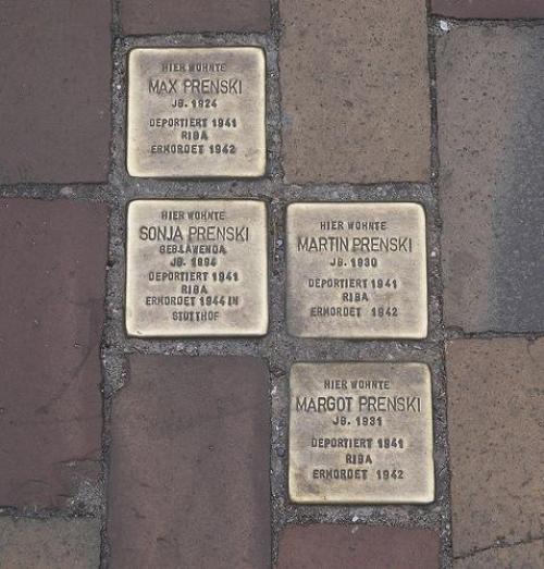 Stumbling Stones Adlerstraße 7 #1