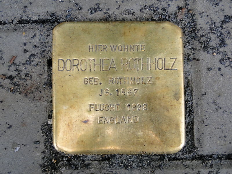 Stolperstein Anton-Graff-Strae 17