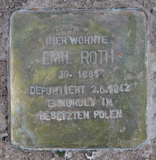 Stolpersteine Hannsdorfer Strae 8 #1