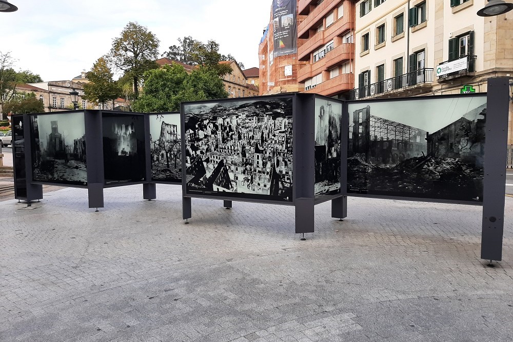 Information Boards Bomb Attack Guernica 26 April 1937 #2