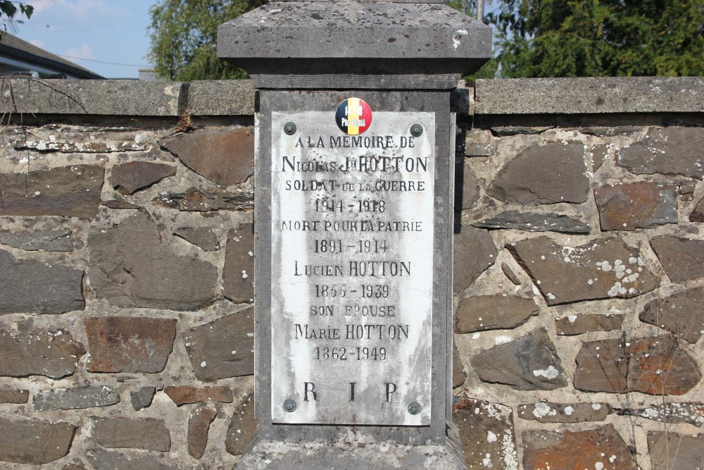 Belgian War Grave Recogne #2