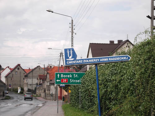 Sovjet Oorlogsbegraafplaats Wiązów #1